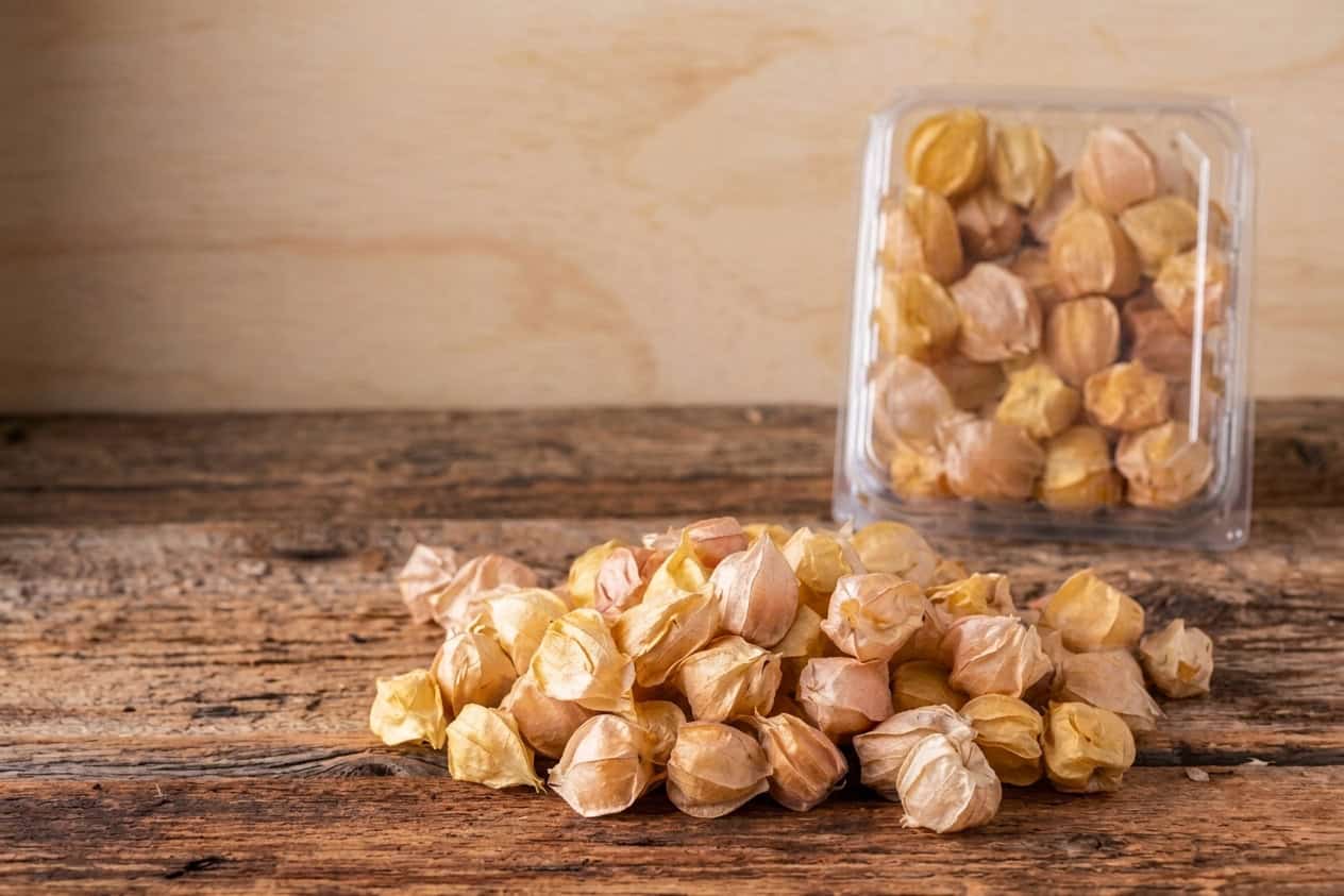 Cerises de terre biologiques